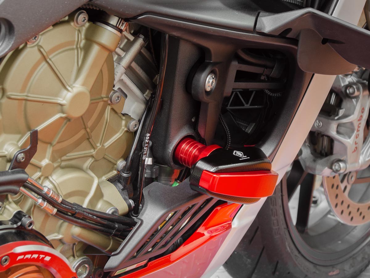 Ducabike Billet Frame Slider Kit for Ducati Streetfighter V4 / S Long
